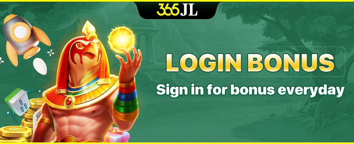 Daily Loyalty Login Bonus promotion banner